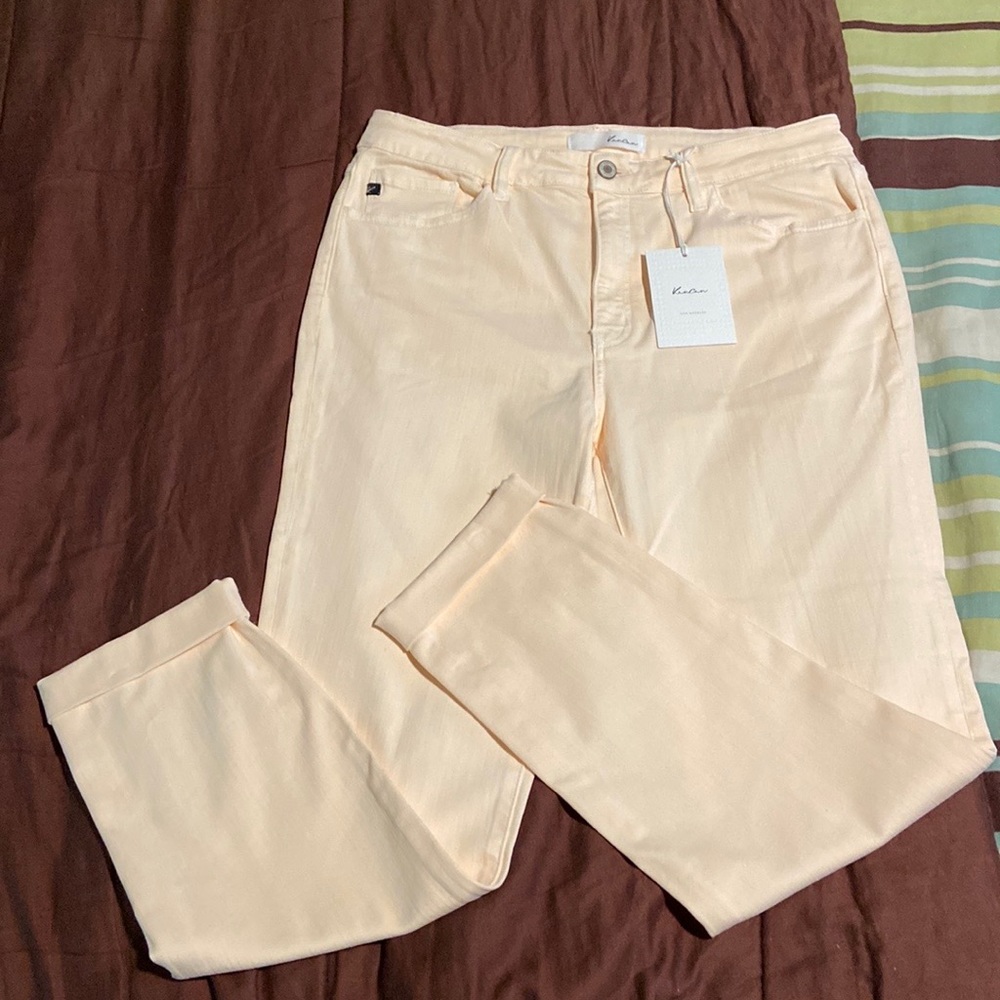 Apricot Colored Jeans by KanCan Brand. NWT! - Picture 3 of 16
